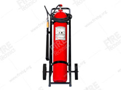 Fire extinguisher CO2-30 kg. portable